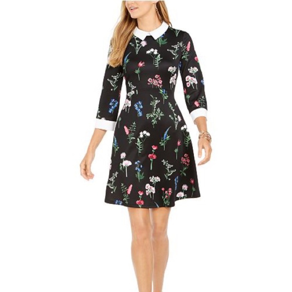 Pappagallo collared A-line dress size 6